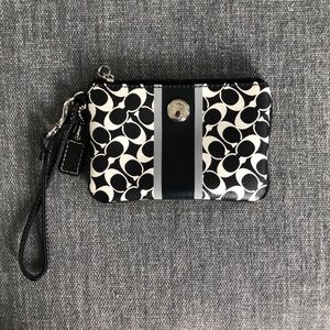 Small Coach wristlet